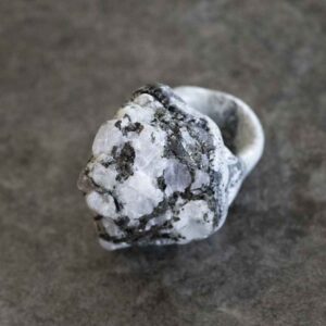 Ring with Moonstone #2. Size 6-6,5.